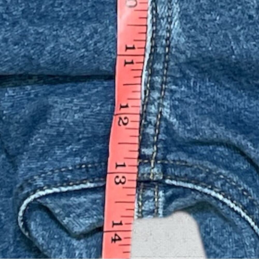 Carhartt Relaxed Fit Denim Blue Jeans Mens 40X32 Work 817 DST - Picture 9 of 10